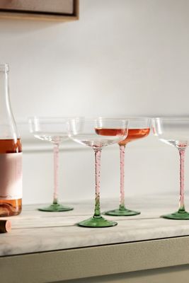 Margot Coupe Glasses, Set of 4