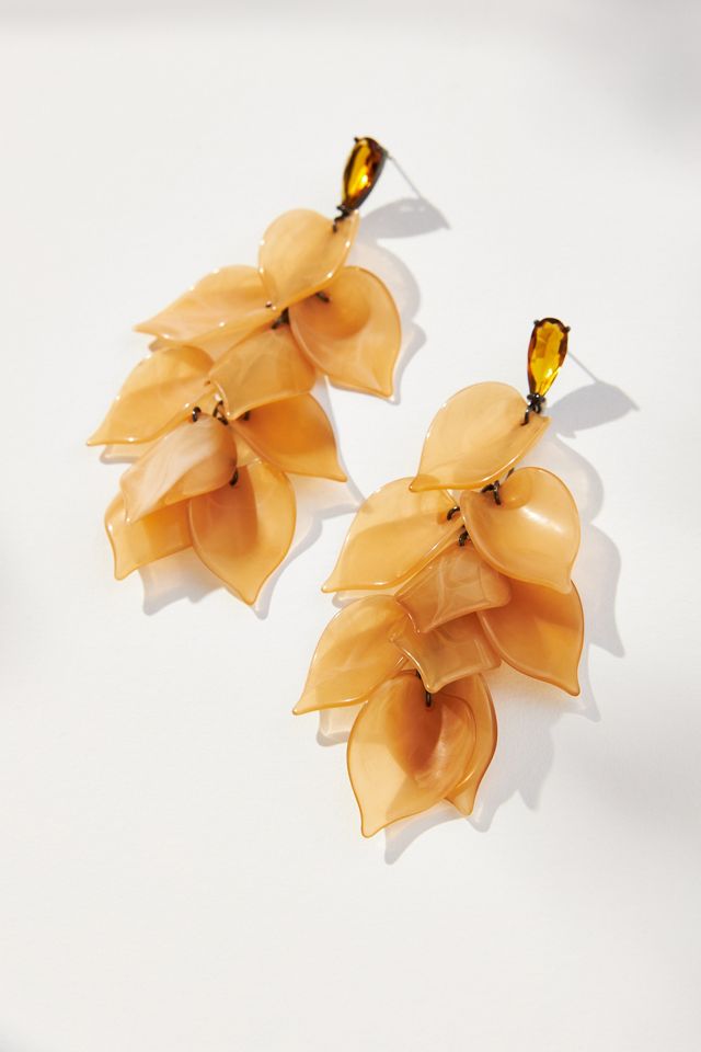 Flutter Petal Dangle Earrings Anthropologie