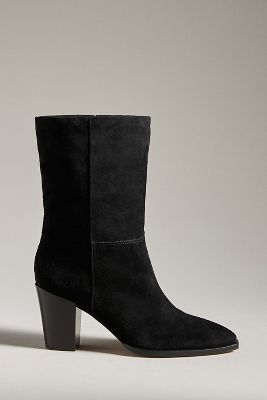 Black Boots + Booties  Ankle, Platform + Leather Boots