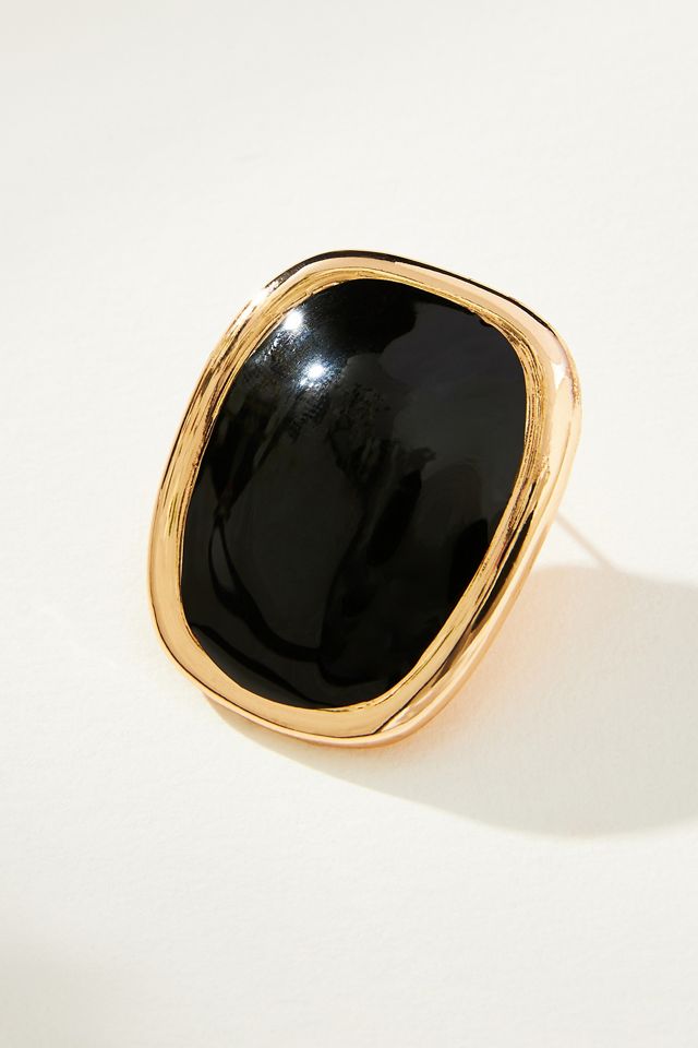 Rounded Square Post Earrings #1