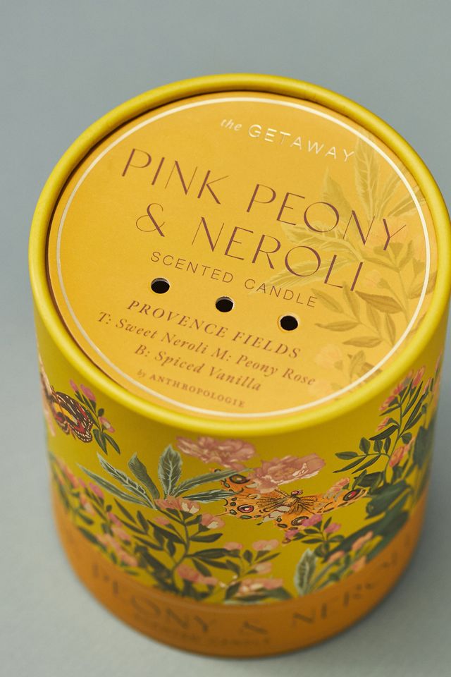 Getaway Floral Pink Peony & Neroli Boxed Candle #2