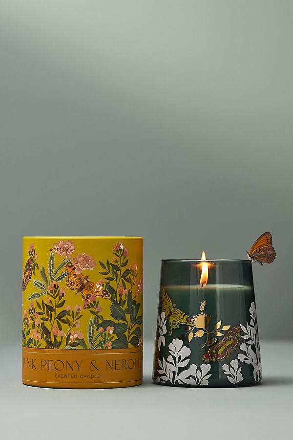 Getaway Floral Pink Peony & Neroli Boxed Candle