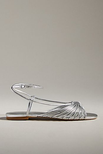By Anthropologie Strappy Flat Sandals