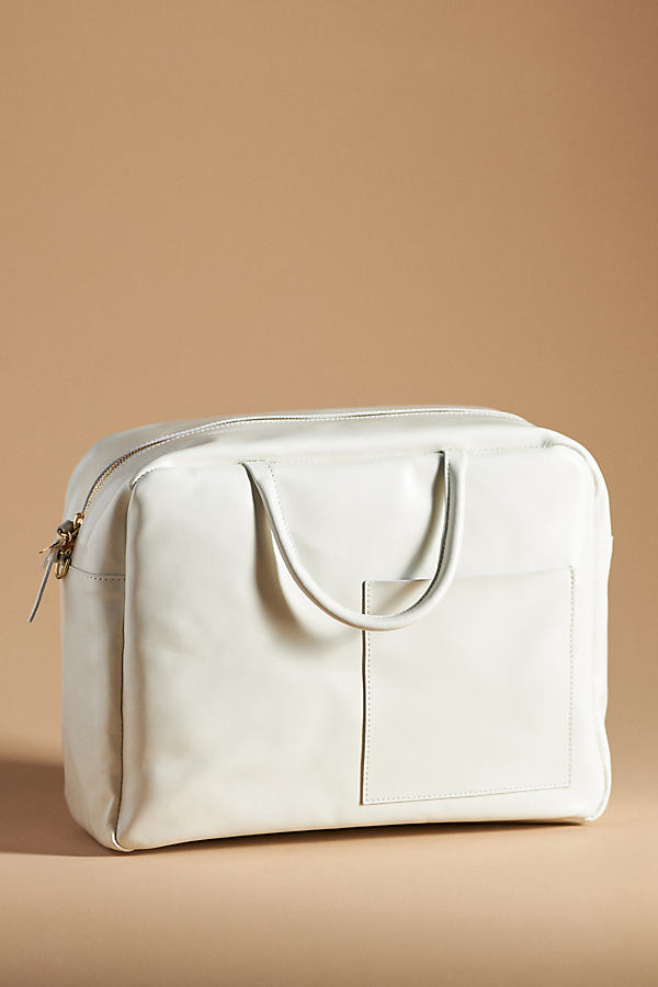 Shop Clare V Claude Bag In White
