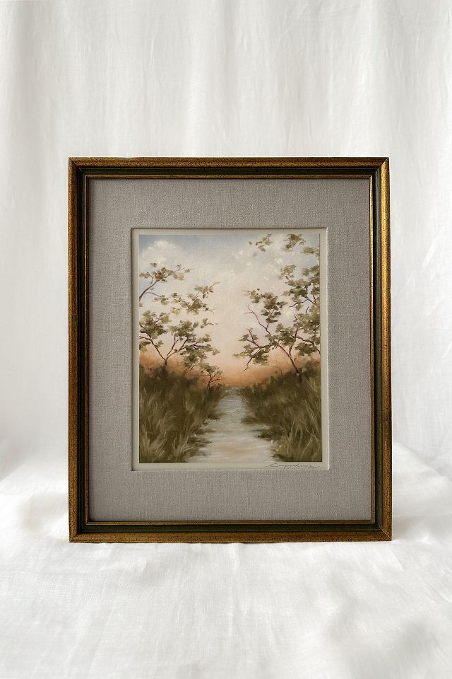 Lina Gordievsky Summer Stream Antique Framed Print | AnthroLiving