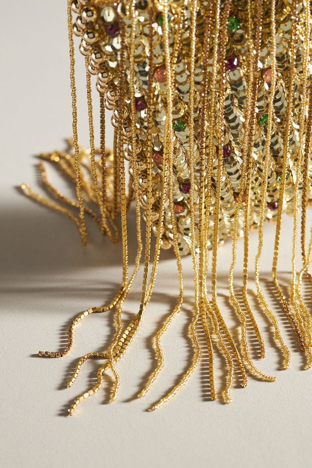 Gold Sequin Party Bag #2