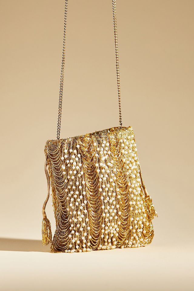 Anthropologie best sale beaded bag