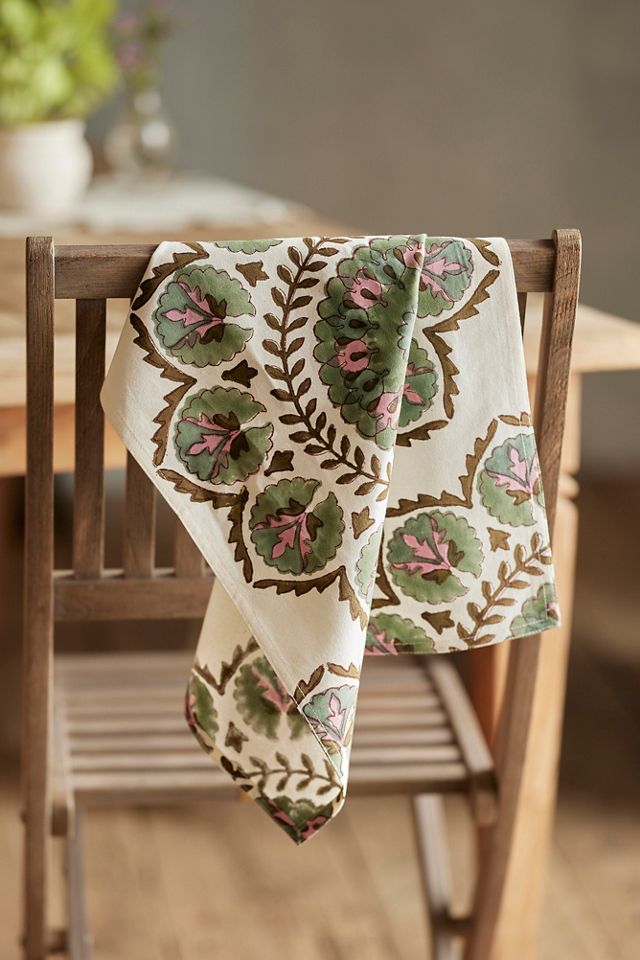 Rosette Dish Towel #1