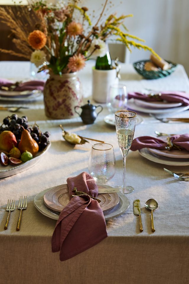 Bed Threads Linen Tablecloth #1