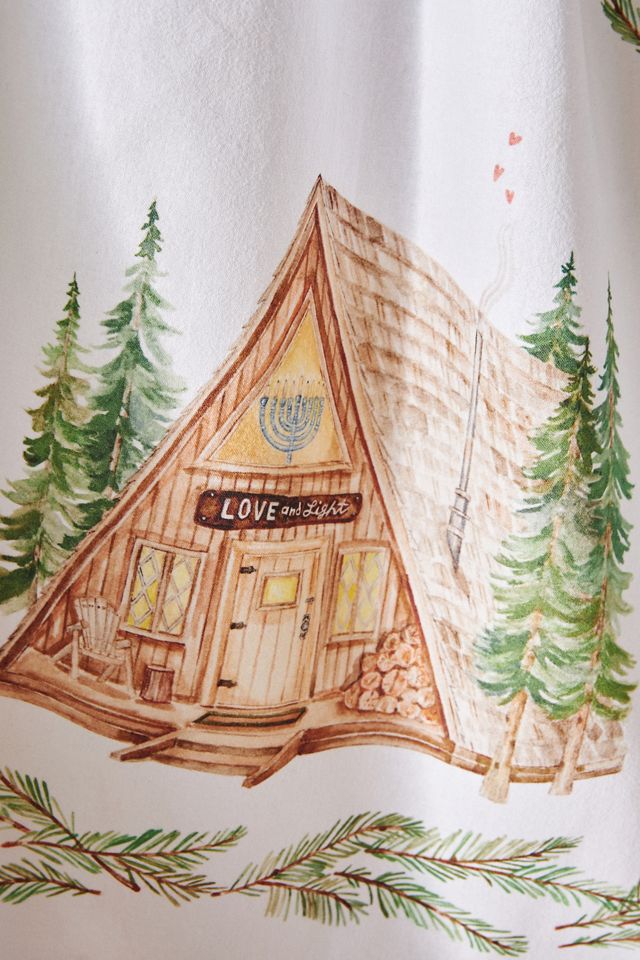 Lana's Shop Love & Light Hanukkah Dish Towel #1