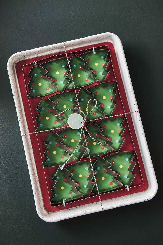 Christmas Tree Cookie Cutter and Sheet Pan Set