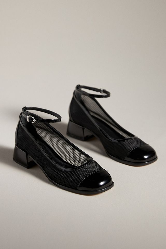 Schutz Dorothy Mesh Mary Jane Heels #1