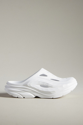 Shop Hoka Ora Recovery Mules In White