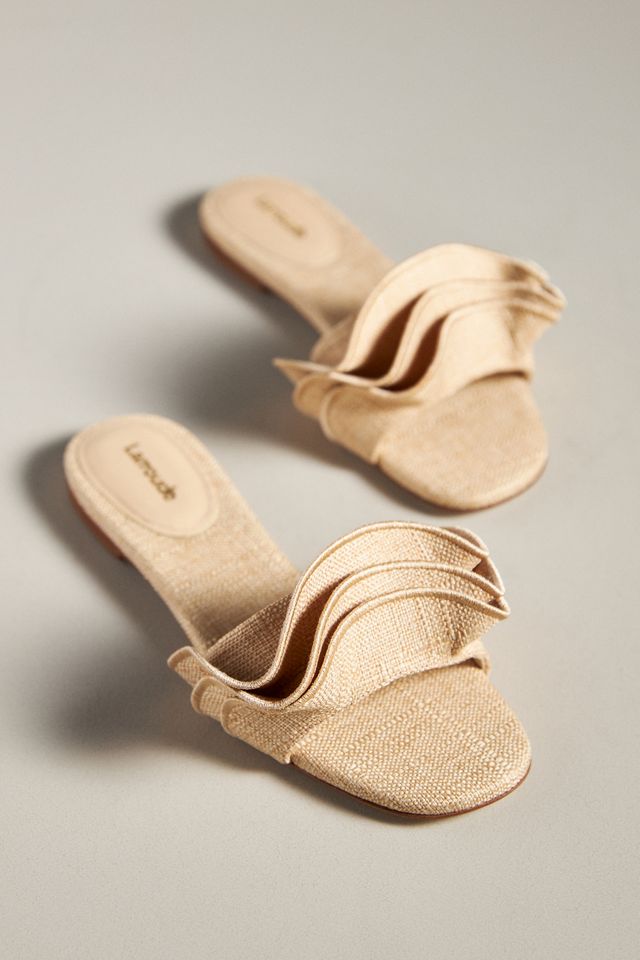 Larroudé Ivy Ruffle Flats #1