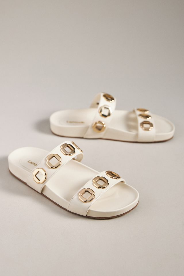 Larroudé Milan Slide Sandals #1