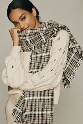 anthropologie winter scarf