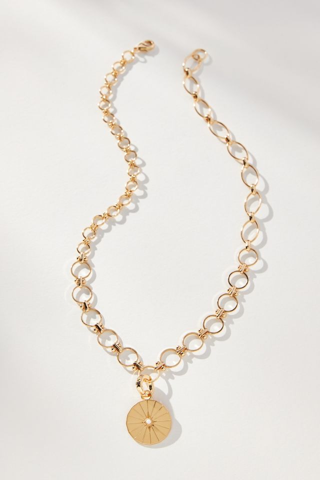 In the Details Gold Coin Necklace