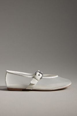 Shop Reformation Bethany Flats In White