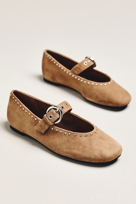 Reformation Bethany Flats In Nude
