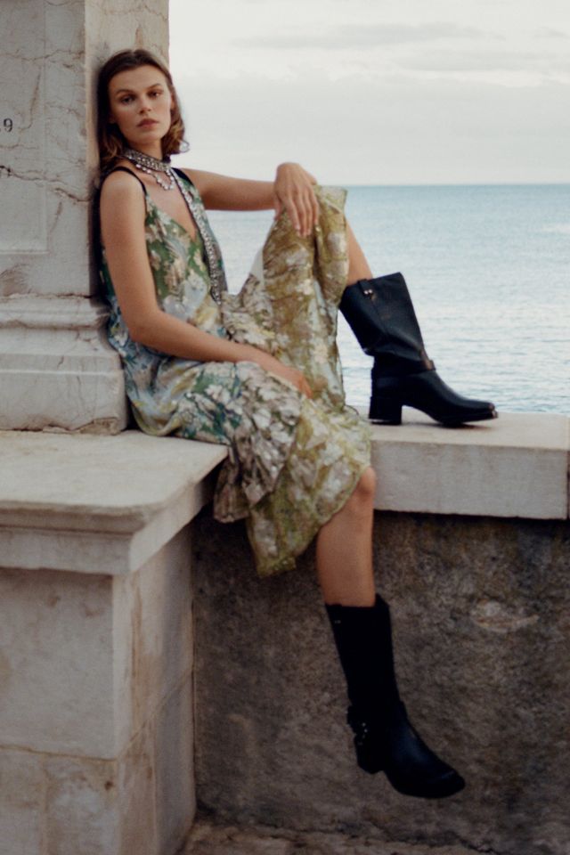 Reformation Francesca Moto Boots #6