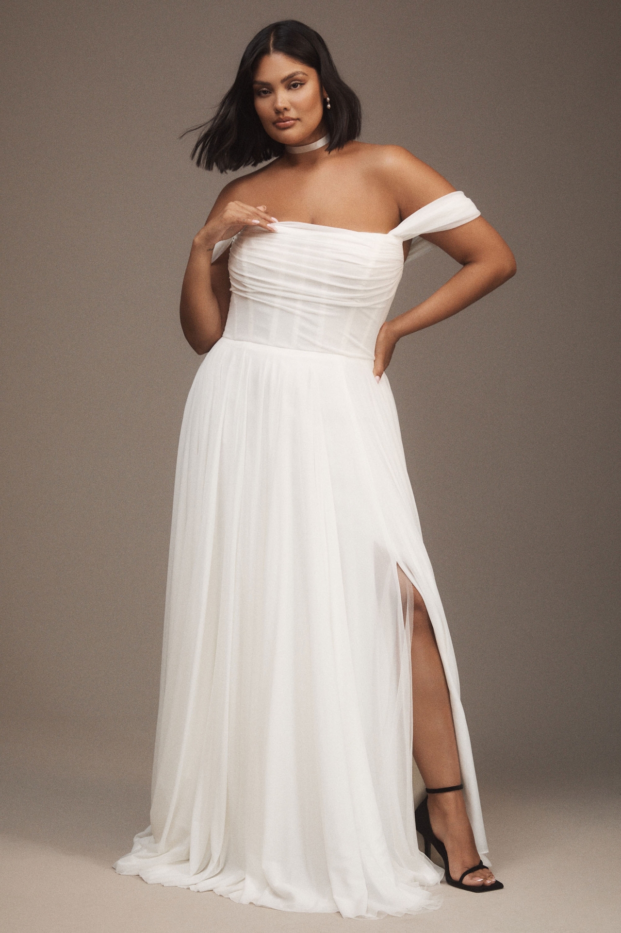 Wtoo by Watters Keala Ruched Corset Wedding Gown