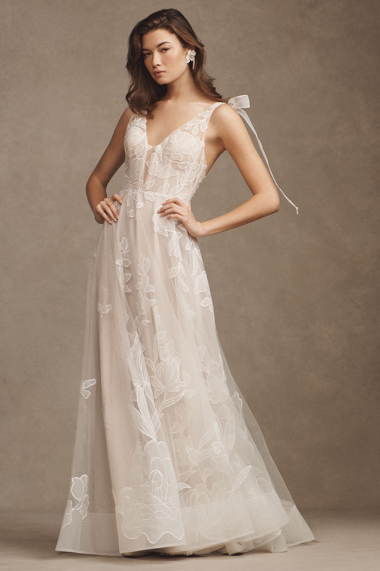 Willowby by Watters Drizzle Floral Wedding Gown