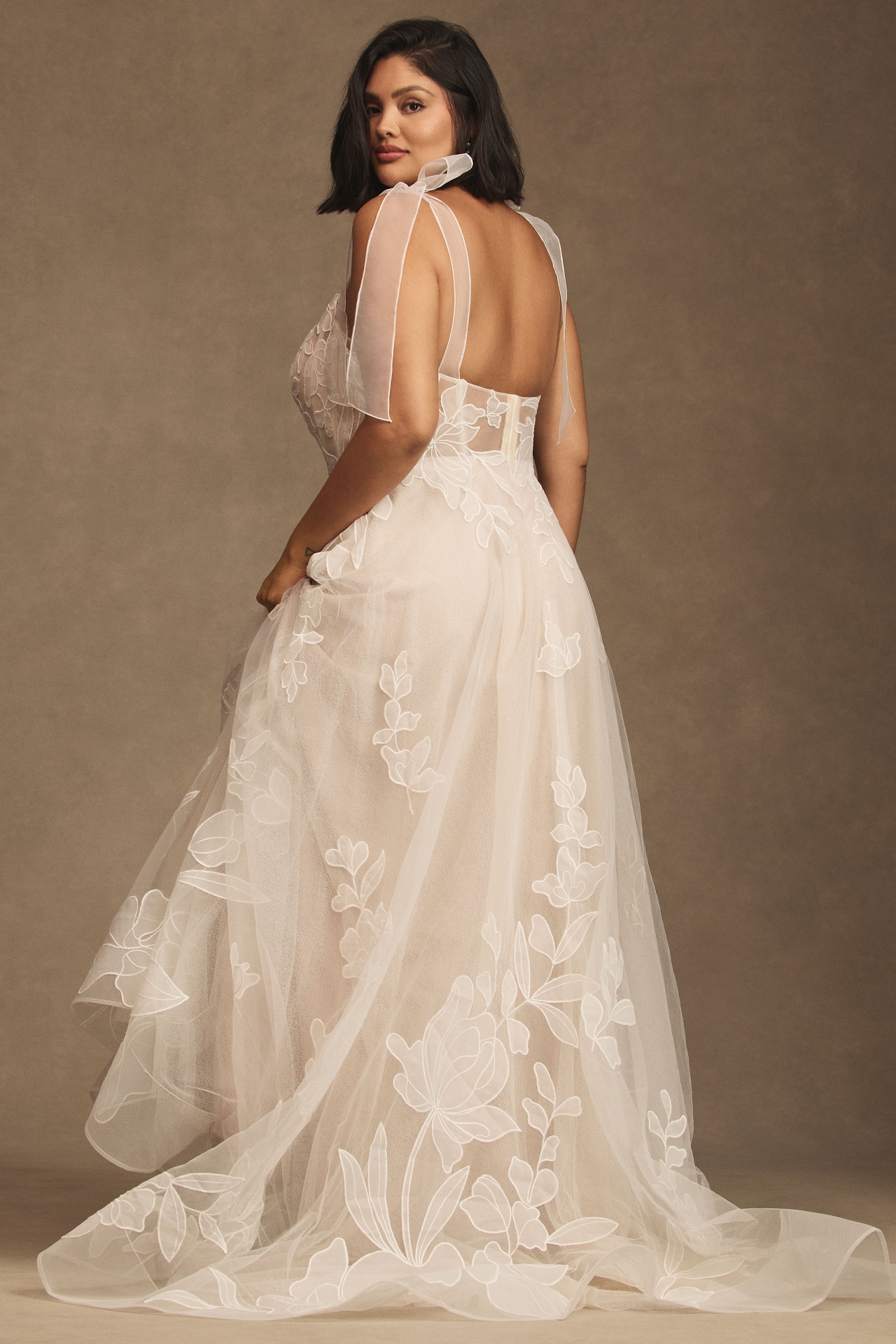 Willowby by Watters Drizzle Floral Wedding Gown