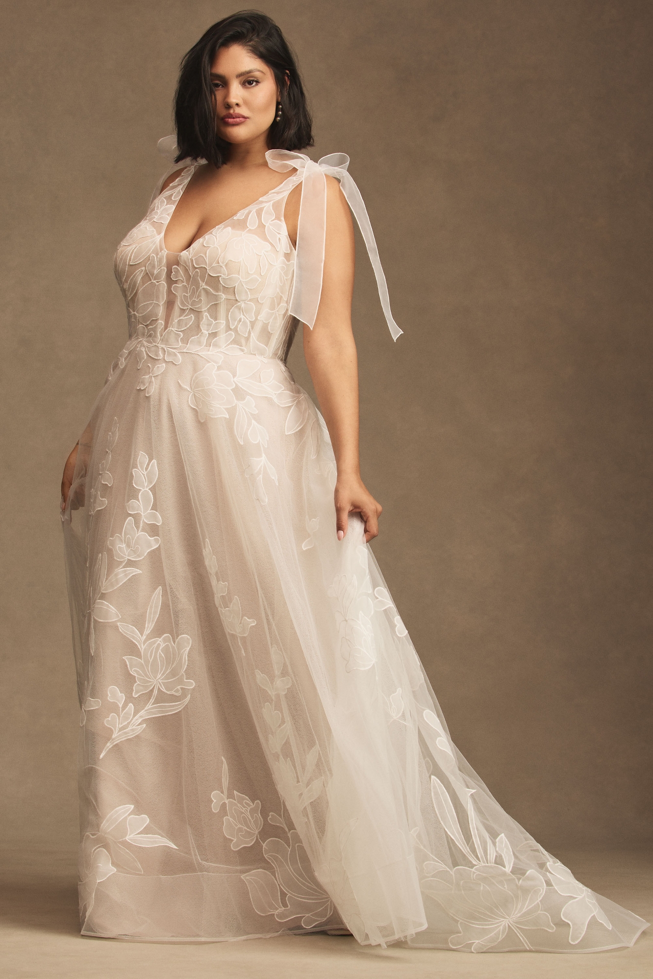 Willowby by Watters Drizzle Floral Wedding Gown