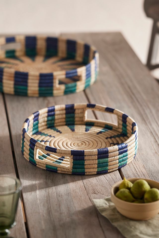 Woven Palm Leaf Tray #2