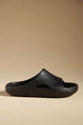 Shop Crocs Recovery Slides In Black