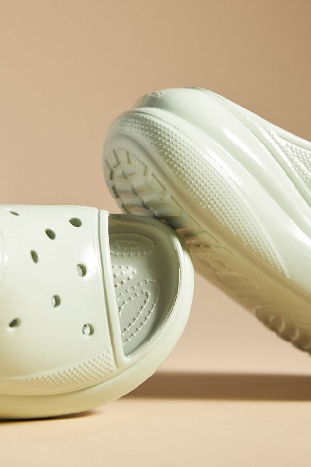 Crocs Crush Glitter High Shine Slide Sandals | Anthropologie