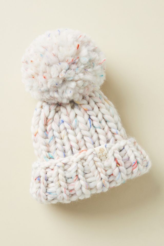 Stylish Anthropologie Snap-On Pom-Poms for Beanies