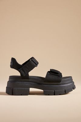 Shop Ugg Ashton Ankle Sandals In Black