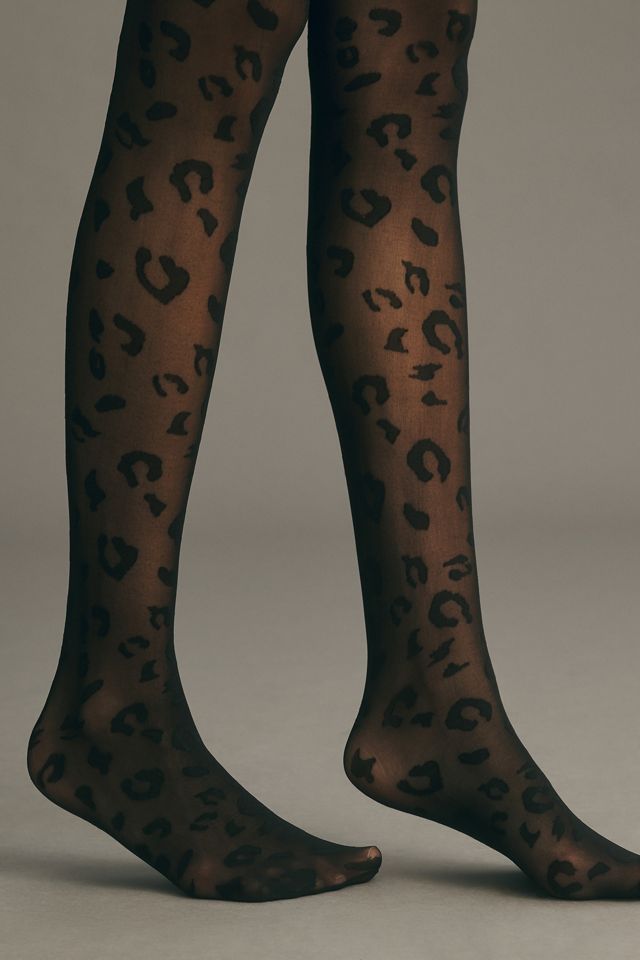 【秋を先取り!!】commando Leoparad Sheer Tights 秋を先取り!!】commando Leoparad Sheer Tights The Leopard