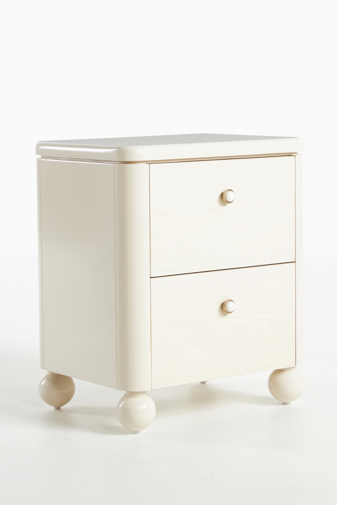 Tasha Two-Drawer Nightstand