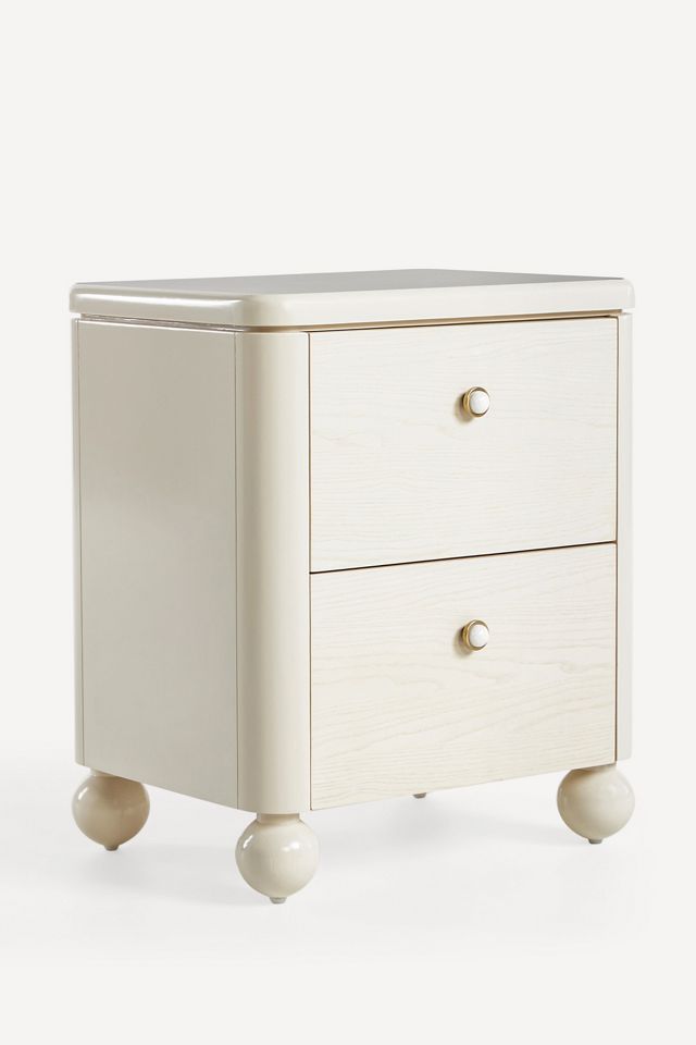 Tasha Two-Drawer Nightstand