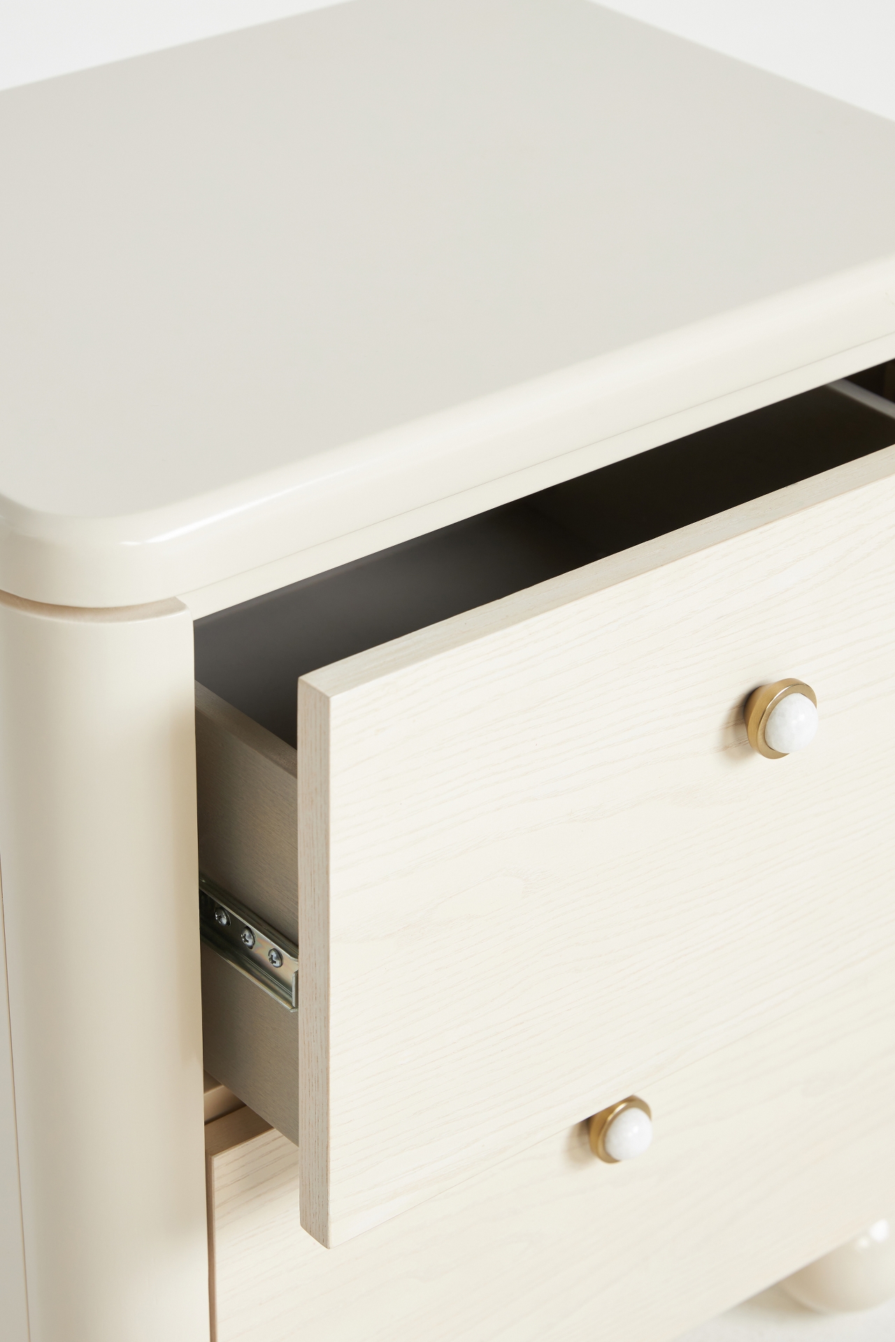 Tasha Two-Drawer Nightstand