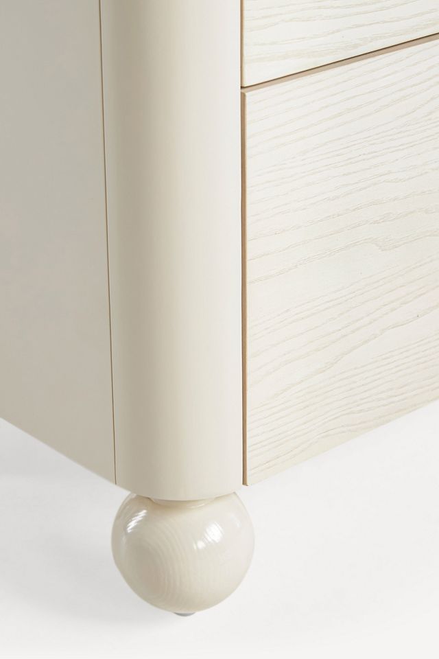 Tasha Two-Drawer Nightstand