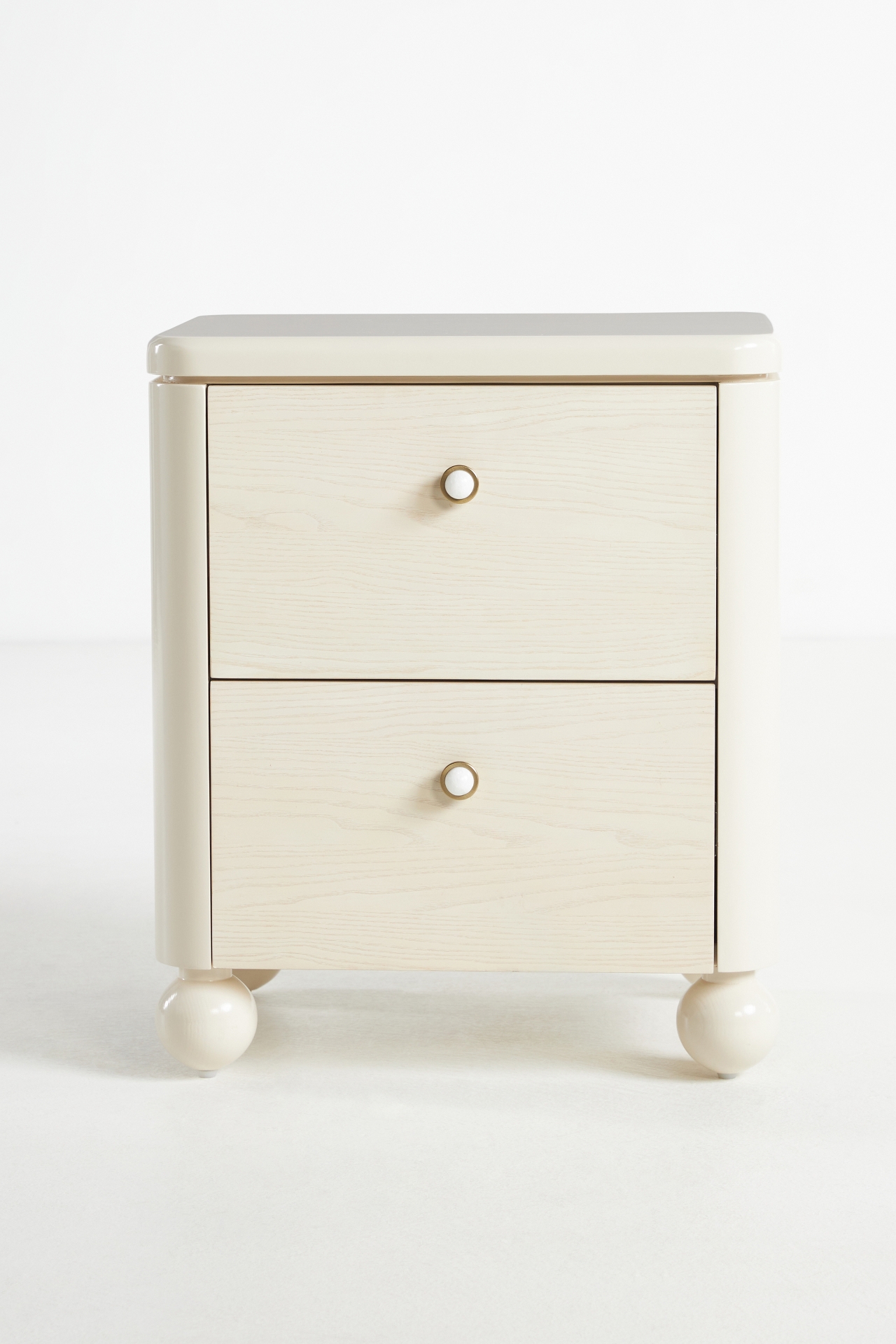 Tasha Two-Drawer Nightstand