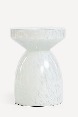 Anthropologie Bela Glass Side Table