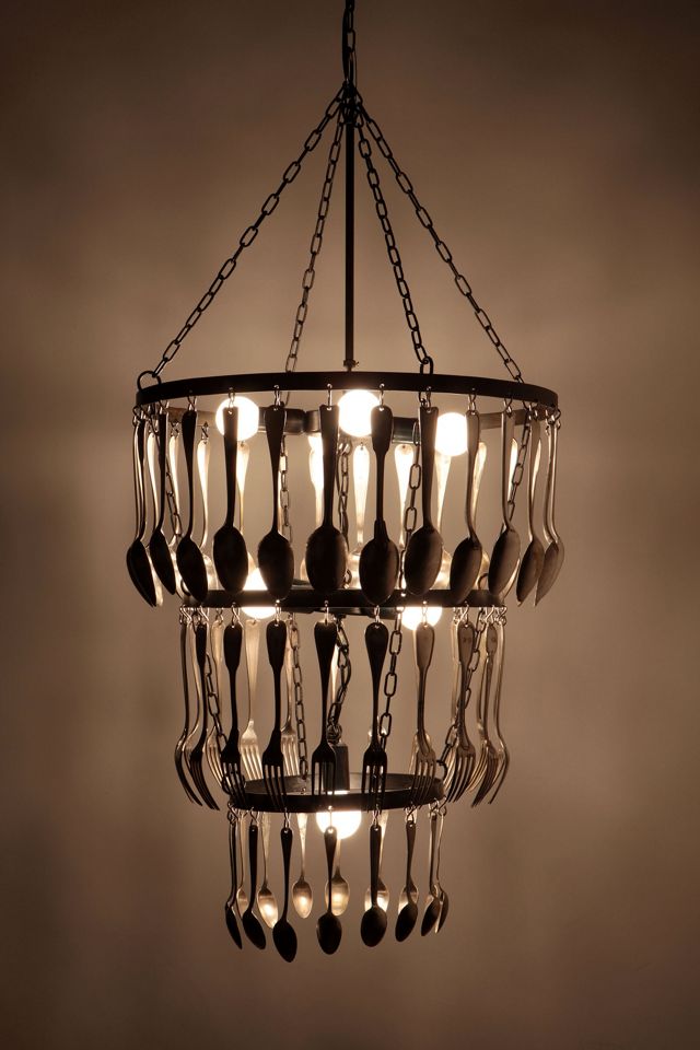 Eat, Drink And Be Merry Chandelier #2