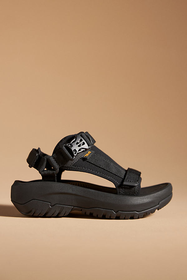 Shop Teva Hurricane Ampsole Volt Sandals In Black
