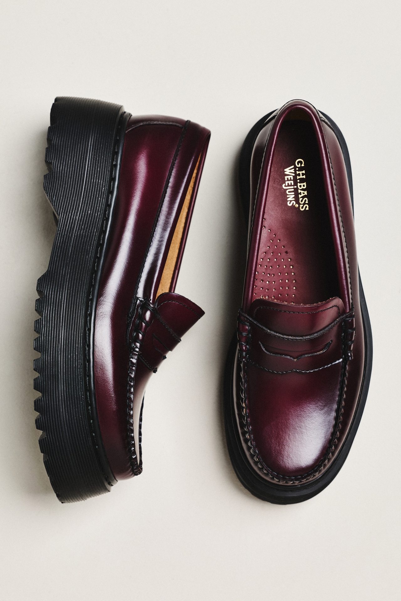 G.H.BASS Weejuns® Whitney Super Lug Loafers
