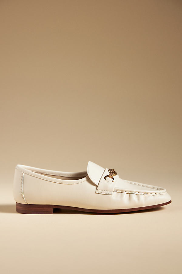 Sam Edelman Lucca Loafers In White