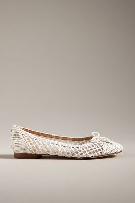 Dune hennah woven hot sale ballerina shoes