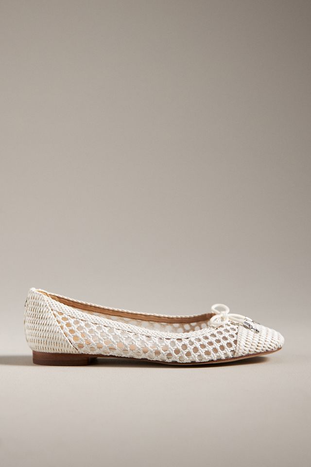 sam edelman snakeskin flats