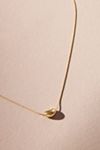 Tiny Bean Pendant Necklace