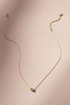 Tiny Bean Pendant Necklace