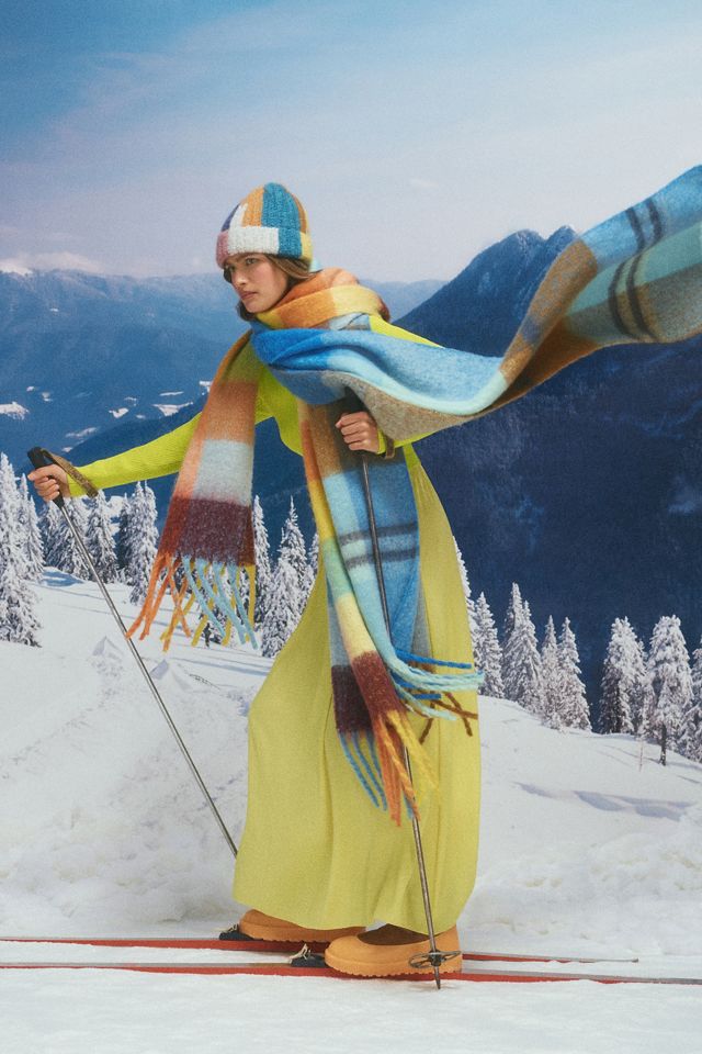 By Anthropologie Check Scarf #3