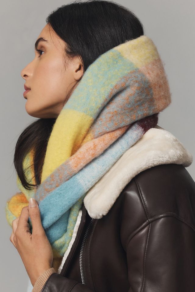 By Anthropologie Check Scarf #2